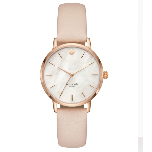 Kate Spade Metro Vachetta Leather Hybrid Watch - Picture 1 of 9